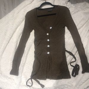 Michael Stars ✨bronze✨ button up cardigan